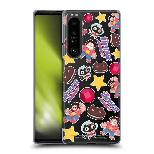 Steven Universe Graphics Icons Soft Gel Case for Sony Xperia 1 III