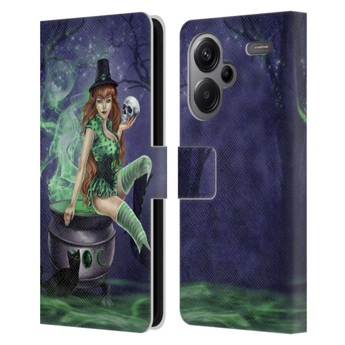 Selina Fenech Gothic Jinxed Leather Book Wallet Case Cover For Xiaomi Redmi Note 13 Pro Plus 5G