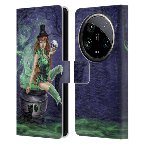 Selina Fenech Gothic Jinxed Leather Book Wallet Case Cover For Xiaomi 14 Ultra