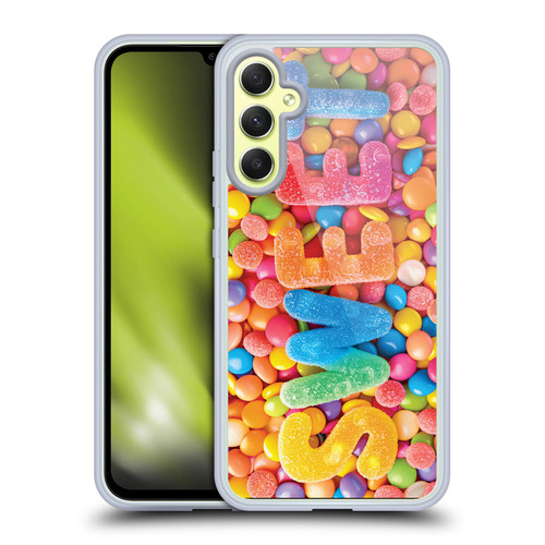 Michael David Ward Fantasy & Whimsical Candies Soft Gel Case for Samsung Galaxy A34 5G