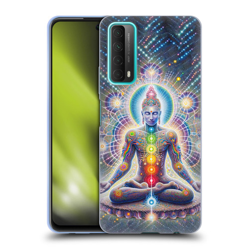 Shambhala Light Visionary Art Ethereal Graphics Chakras Soft Gel Case for Huawei P Smart (2021)