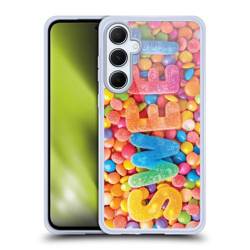 Michael David Ward Fantasy & Whimsical Candies Soft Gel Case for Samsung Galaxy A55 5G