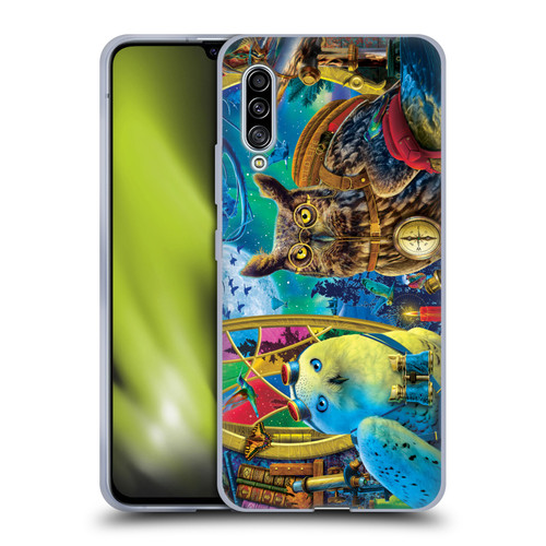 Michael David Ward Fantasy & Whimsical Explorers Soft Gel Case for Samsung Galaxy A90 5G (2019)