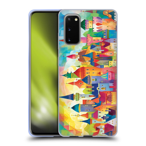 Michael David Ward Fantasy & Whimsical Fairy Tale Castles Soft Gel Case for Samsung Galaxy S20 / S20 5G