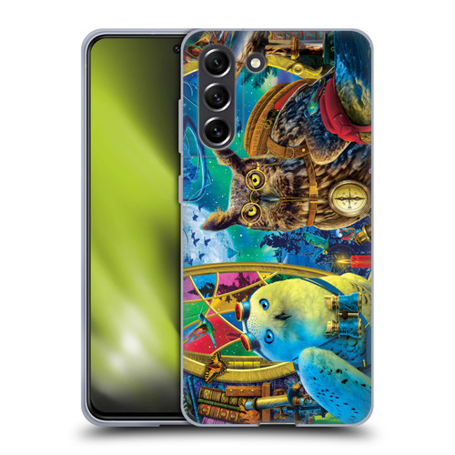 Michael David Ward Fantasy & Whimsical Explorers Soft Gel Case for Samsung Galaxy S21 FE 5G