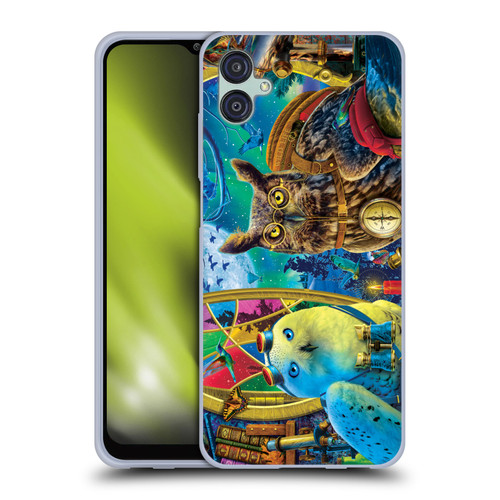 Michael David Ward Fantasy & Whimsical Explorers Soft Gel Case for Samsung Galaxy M04 5G / A04e