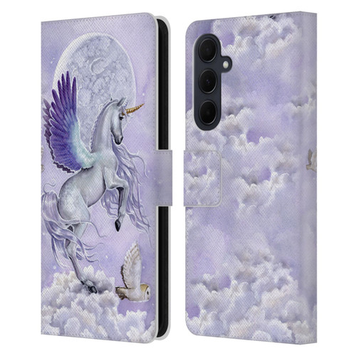Selina Fenech Unicorns Moonshine Leather Book Wallet Case Cover For Samsung Galaxy A35 5G