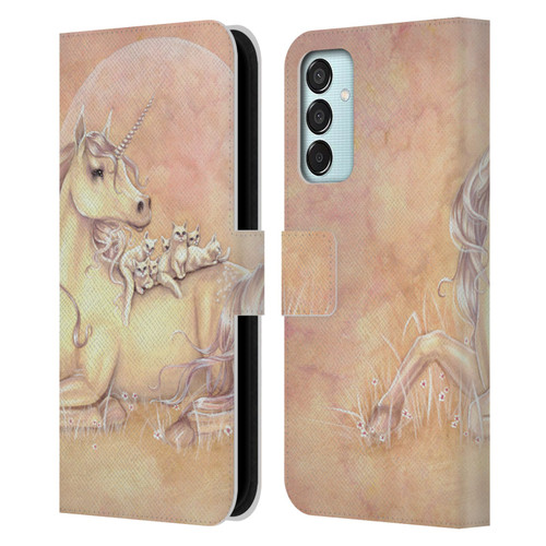 Selina Fenech Unicorns Purrfect Friends Leather Book Wallet Case Cover For Samsung Galaxy M15/F15 5G