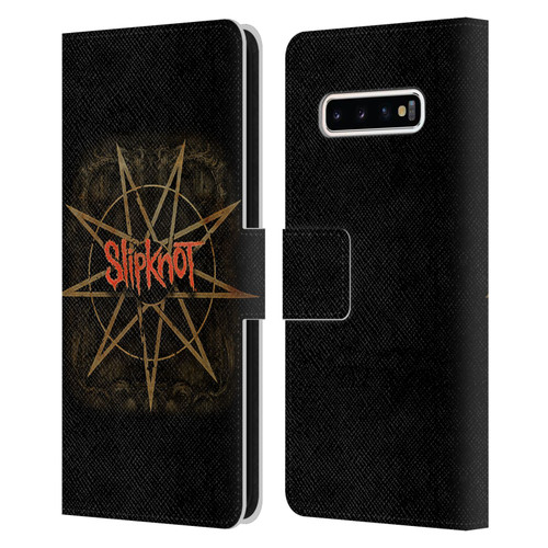 Slipknot Key Art Crest Leather Book Wallet Case Cover For Samsung Galaxy S10+ / S10 Plus