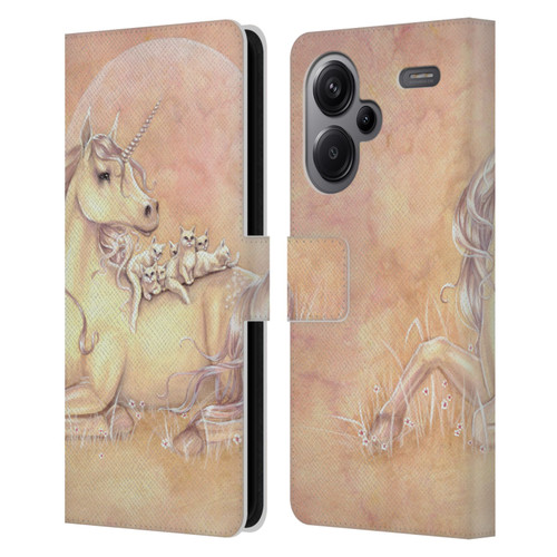 Selina Fenech Unicorns Purrfect Friends Leather Book Wallet Case Cover For Xiaomi Redmi Note 13 Pro Plus 5G