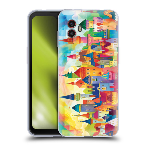 Michael David Ward Fantasy & Whimsical Fairy Tale Castles Soft Gel Case for Samsung Galaxy Xcover6 Pro/Pro2