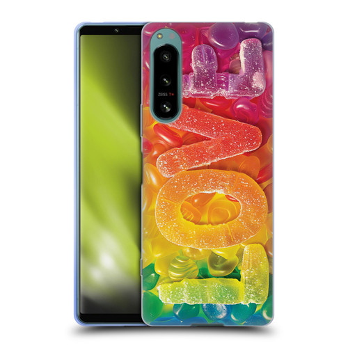 Michael David Ward Fantasy & Whimsical Love Is Sweet Soft Gel Case for Sony Xperia 5 IV