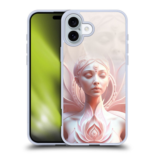 Shambhala Light Visionary Art Ethereal Graphics At Peace Soft Gel Case for Apple iPhone 16 Plus
