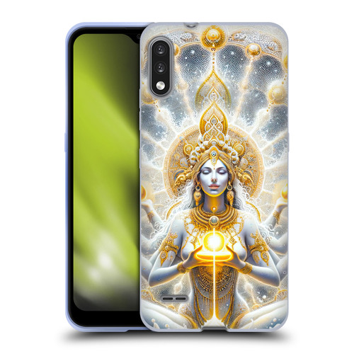 Shambhala Light Visionary Art Ethereal Graphics Goddess Soft Gel Case for LG K22