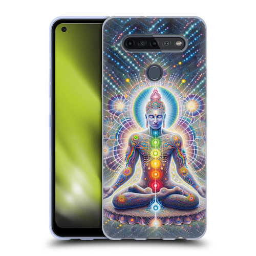 Shambhala Light Visionary Art Ethereal Graphics Chakras Soft Gel Case for LG K51S