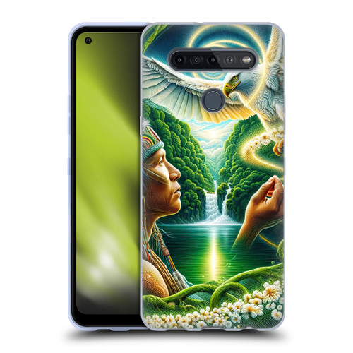 Shambhala Light Visionary Art Ethereal Graphics Daisy Soft Gel Case for LG K51S