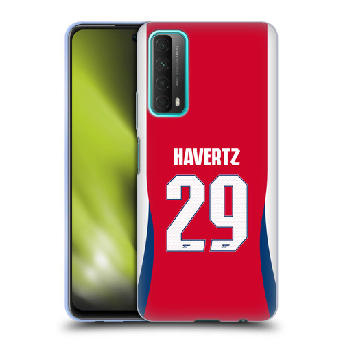 Arsenal FC 2024/25 Players Home Kit Kai Havertz Soft Gel Case for Huawei P Smart (2021)
