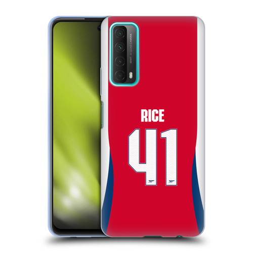 Arsenal FC 2024/25 Players Home Kit Declan Rice Soft Gel Case for Huawei P Smart (2021)