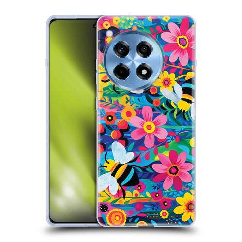 Michael David Ward Humor & Botanicals Bees and Flowers Soft Gel Case for OPPO OnePlus Ace 3 5G