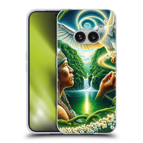 Shambhala Light Visionary Art Ethereal Graphics Daisy Soft Gel Case for Nothing Phone (2a)