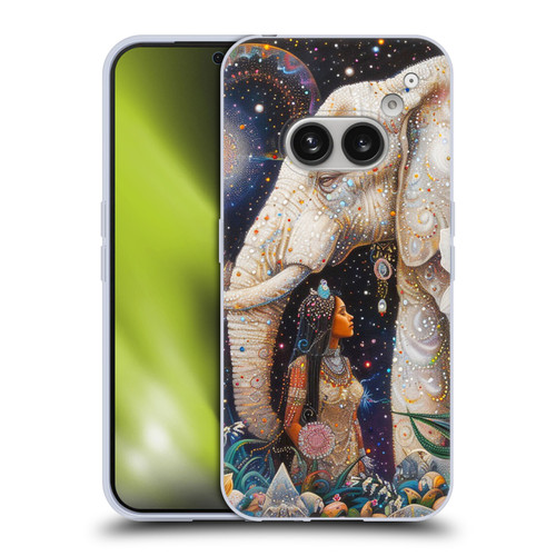 Shambhala Light Visionary Art Ethereal Graphics Gentle Giant Soft Gel Case for Nothing Phone (2a)