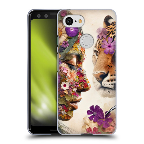 Shambhala Light Visionary Art Ethereal Graphics Flora & Fauna Soft Gel Case for Google Pixel 3