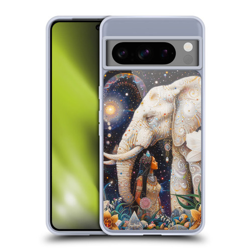 Shambhala Light Visionary Art Ethereal Graphics Gentle Giant Soft Gel Case for Google Pixel 8 Pro