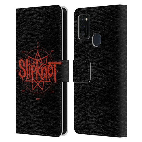Slipknot Key Art Logo Leather Book Wallet Case Cover For Samsung Galaxy M30s (2019)/M21 (2020)