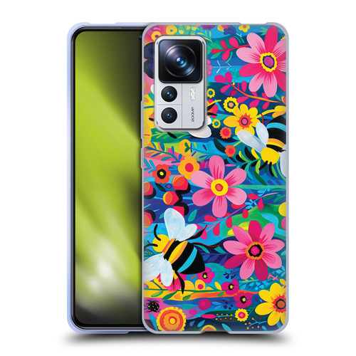 Michael David Ward Humor & Botanicals Bees and Flowers Soft Gel Case for Xiaomi 12T Pro