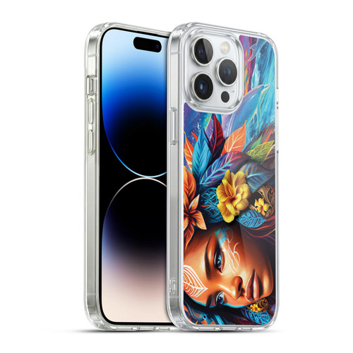 Michael David Ward Psychedelic Art Ocean Spirit Soft Gel Case for Apple iPhone 14 Pro Max & MagSafe