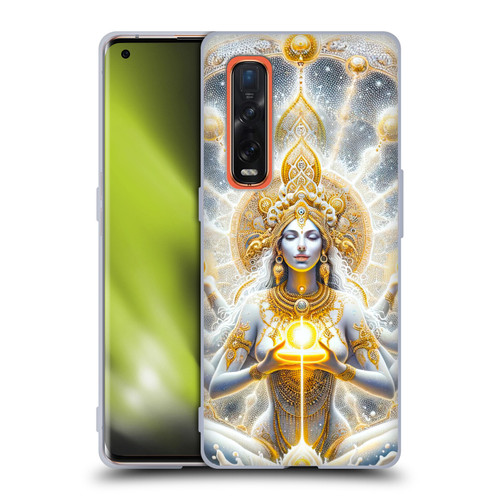 Shambhala Light Visionary Art Ethereal Graphics Goddess Soft Gel Case for OPPO Find X2 Pro 5G