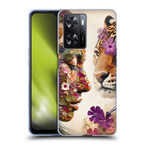Shambhala Light Visionary Art Ethereal Graphics Flora & Fauna Soft Gel Case for OPPO A57s