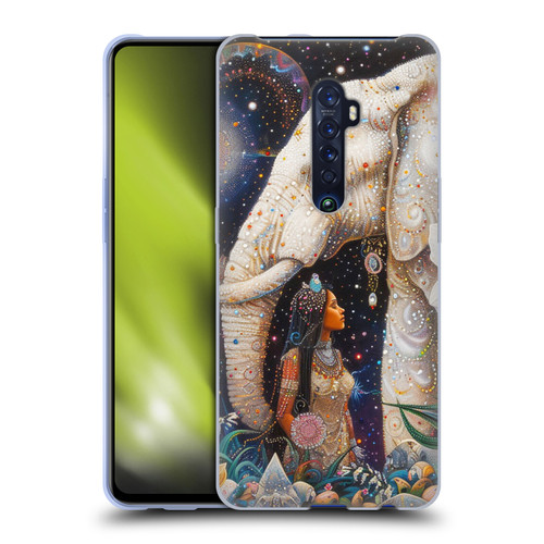 Shambhala Light Visionary Art Ethereal Graphics Gentle Giant Soft Gel Case for OPPO Reno 2