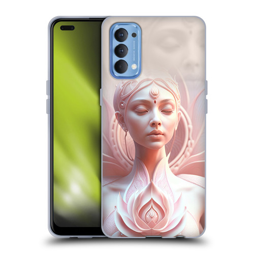 Shambhala Light Visionary Art Ethereal Graphics At Peace Soft Gel Case for OPPO Reno 4 5G