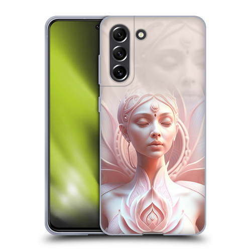 Shambhala Light Visionary Art Ethereal Graphics At Peace Soft Gel Case for Samsung Galaxy S21 FE 5G