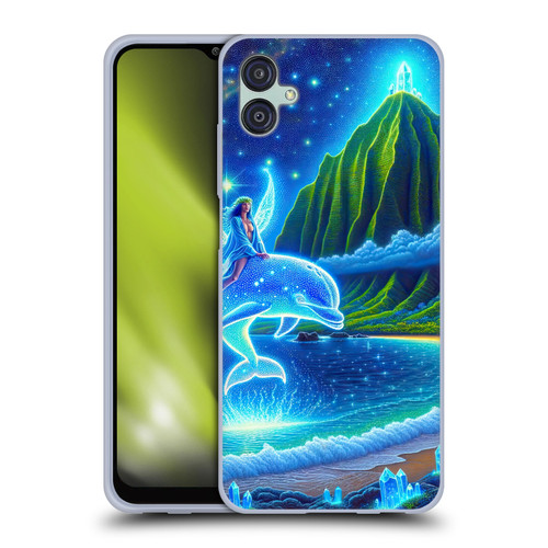Shambhala Light Visionary Art Ethereal Graphics Dolphins In Dreams Soft Gel Case for Samsung Galaxy M04 5G / A04e