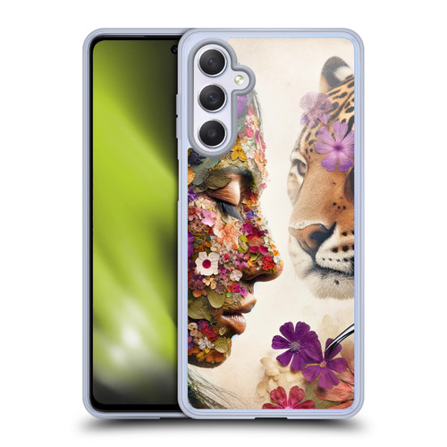 Shambhala Light Visionary Art Ethereal Graphics Flora & Fauna Soft Gel Case for Samsung Galaxy M54 5G