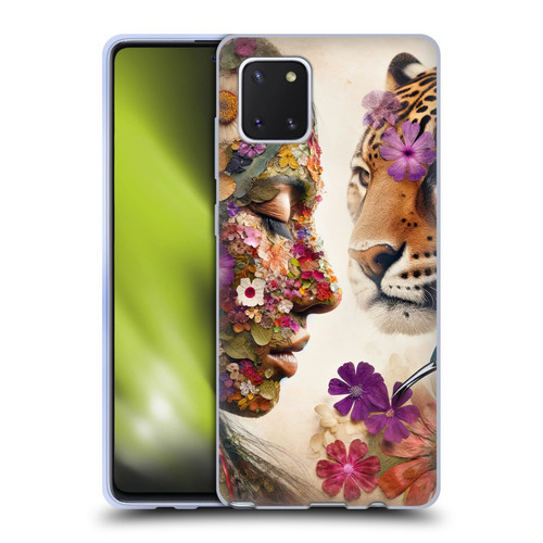 Shambhala Light Visionary Art Ethereal Graphics Flora & Fauna Soft Gel Case for Samsung Galaxy Note10 Lite