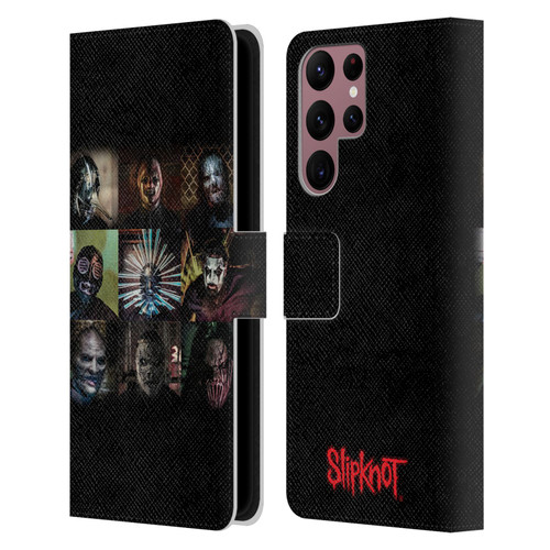 Slipknot Key Art Blocks Leather Book Wallet Case Cover For Samsung Galaxy S22 Ultra 5G
