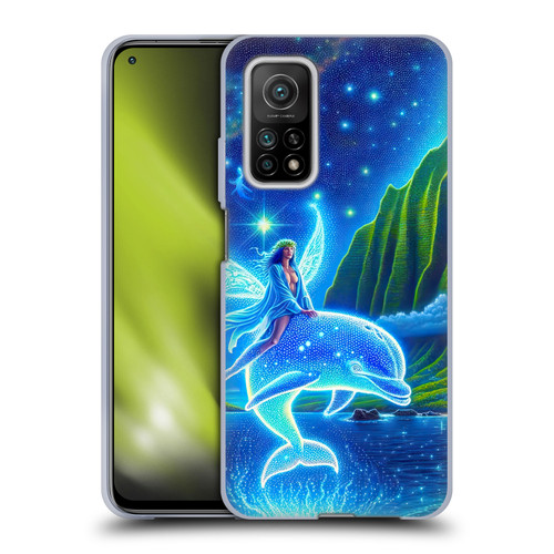 Shambhala Light Visionary Art Ethereal Graphics Dolphins In Dreams Soft Gel Case for Xiaomi Mi 10T 5G