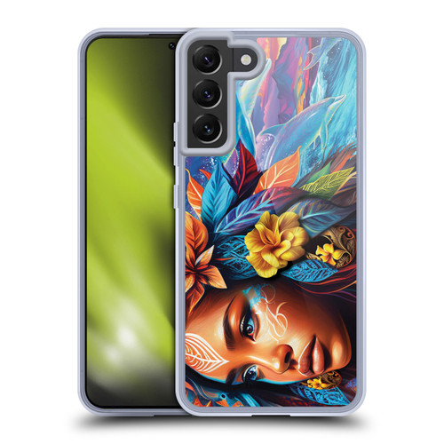 Michael David Ward Psychedelic Art Ocean Spirit Soft Gel Case for Samsung Galaxy S22+ 5G