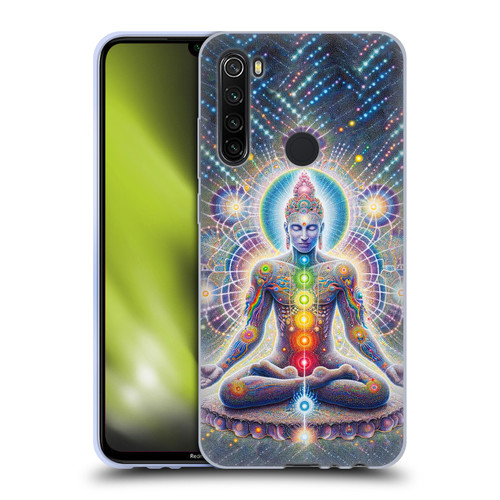Shambhala Light Visionary Art Ethereal Graphics Chakras Soft Gel Case for Xiaomi Redmi Note 8T