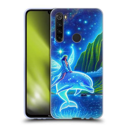 Shambhala Light Visionary Art Ethereal Graphics Dolphins In Dreams Soft Gel Case for Xiaomi Redmi Note 8T