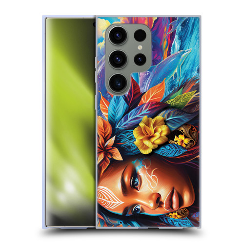 Michael David Ward Psychedelic Art Ocean Spirit Soft Gel Case for Samsung Galaxy S24 Ultra 5G