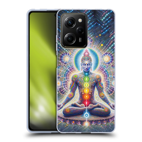 Shambhala Light Visionary Art Ethereal Graphics Chakras Soft Gel Case for Xiaomi Redmi Note 12 Pro 5G