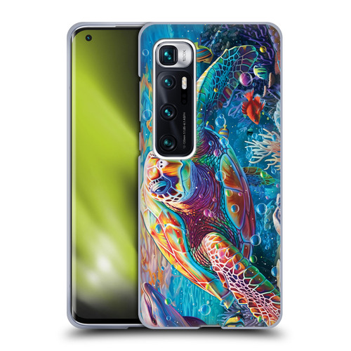 Michael David Ward Psychedelic Art Turtle Magic Soft Gel Case for Xiaomi Mi 10 Ultra 5G