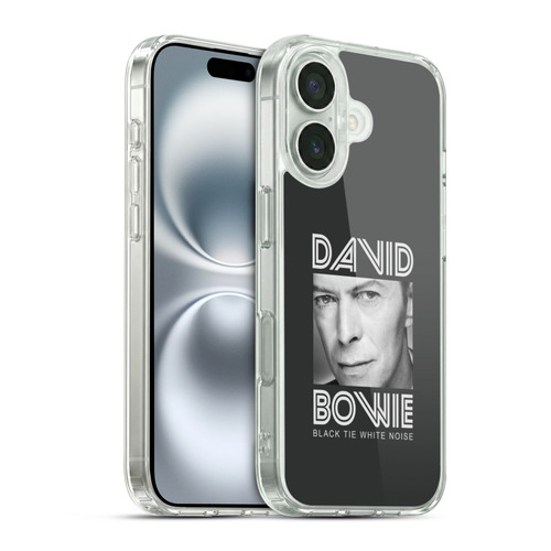 David Bowie Album Art Black Tie Soft Gel Case for Apple iPhone 16