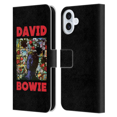 David Bowie Album Art Tonight Leather Book Wallet Case Cover For Apple iPhone 16 Plus