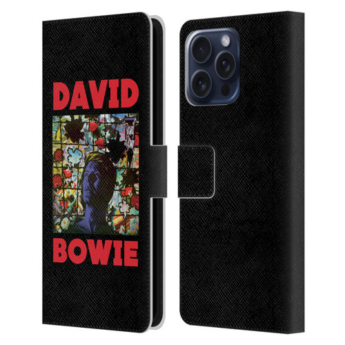 David Bowie Album Art Tonight Leather Book Wallet Case Cover For Apple iPhone 16 Pro Max