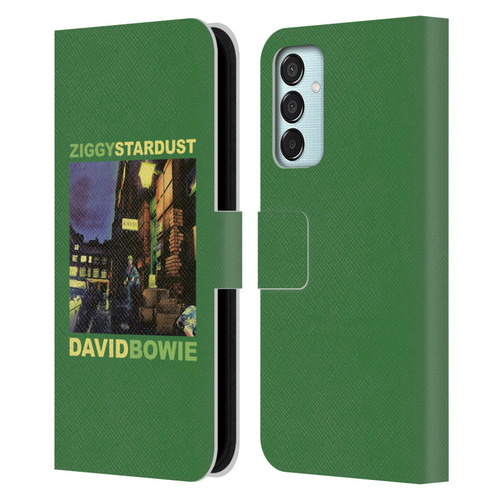 David Bowie Album Art Ziggy Stardust Leather Book Wallet Case Cover For Samsung Galaxy M15/F15 5G